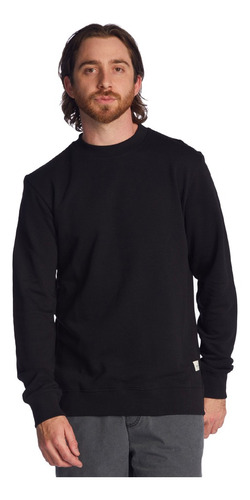 Polerón Quiksilver Essentials Hombre Black