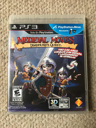Video Juego Ps3 Medieval Moves Psmove