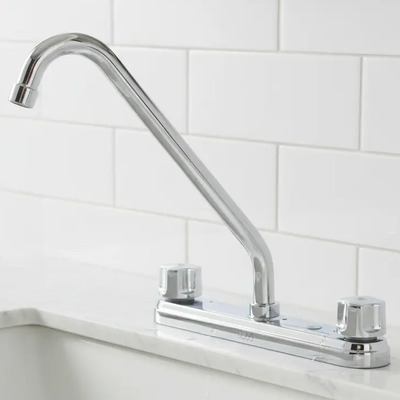 Mezcladora Baño Rugo 8-IE Doble Comando Cromo Brillante Para Lavabo | Envío gratis