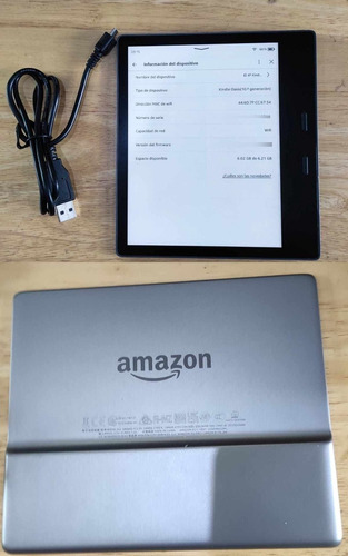 Kindle Oasis 8gb + Cable Usb + Regalo Sorpresa 