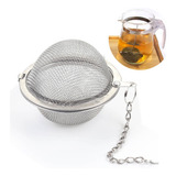 Infusor De Té Café Bola Acero Inoxidable Malla Filtro Tete Z