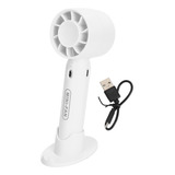 Mini Ventilador Ideal Transporte Oficina Recargable Usb