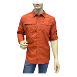 Camisa Columbia  Upf40 Bor