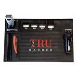 Tru Barber Barber / Station Mat Big Black & Red