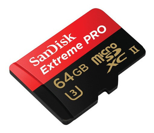 Cartão De Memória Micro Sd Extreme Pro Uhs-ii 64gb