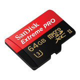 Cartão De Memória Micro Sd Extreme Pro Uhs-ii 64gb