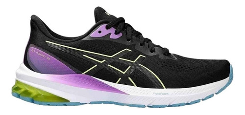 Tênis Asics Gt 1000 12 Preto/roxo Feminino