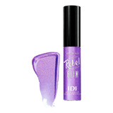 Idi Rebel Glam Delineador Liquido Glitter Gel Metal Violet