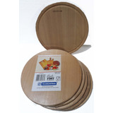 Set De Platos De Madera Para Asado Tramontina