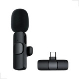 Microfone Lapela Sem Fio Compatível Com iPhone E Android