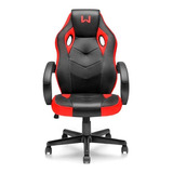 Cadeira Gamer Warrior Vermelha E Preta Ga162 Multilaser