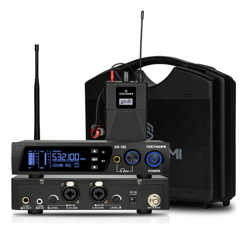 Sistema Monitor Inalambrico In-ear  1 Canal Audio Profesiona