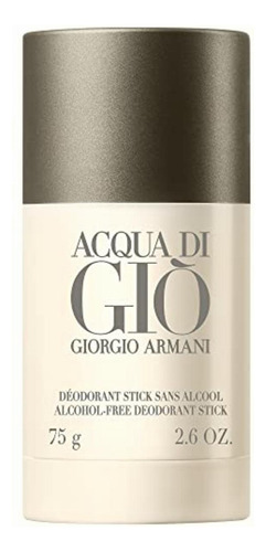 Acqua Di Gio Deodorant Stick For Men 2.6oz Alcohol Free By