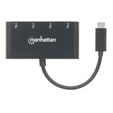 Hub Usb-c 3.2 Gen 1 Con 4 Puertos Usb-a Manhattan - 162746