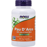 Pau D'arco 500 Mg Inner Bark X 100 Vcaps - Now!