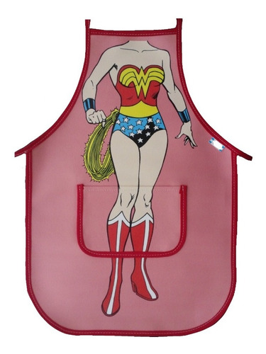 Delantal Infantil Wonder Woman