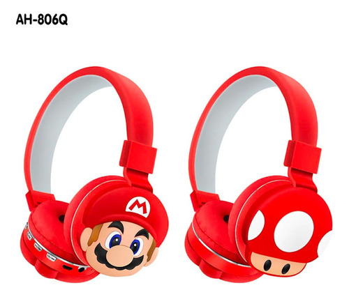 Audífonos Bluetooth Super Mario Bros Inalámbricos Original