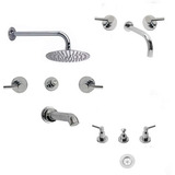 Griferia Baño Hidromet Triumph Lever Lavat+ Bañera D/re+bide