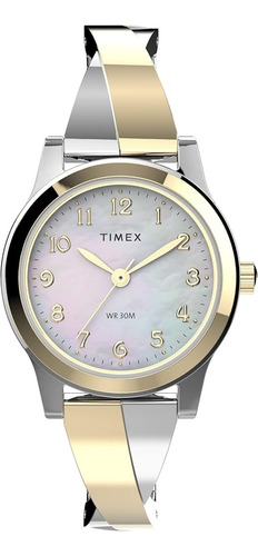 Reloj Timex Vestir Tradicional De Dos Tonos Para Mujer