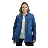 Chaqueta Mujer Denim Azul Fashion's Park