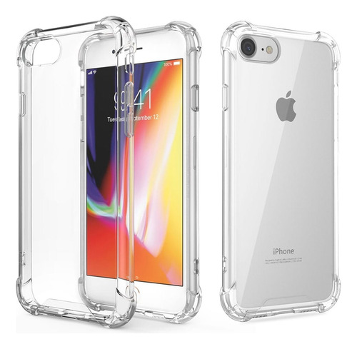 Capa Anti Shock + Película 3d Compatível Para iPhone 6s