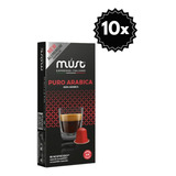 100 Cápsulas Must Puro Arabica Para Nespresso