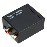 Convertidor De Audio Digital A Analógico De 3,5 Mm De Fibra