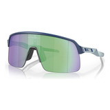 Gafas De Sol Oakley Sutro Lite Matte Poseidon Gloss Splatte, Color Verde
