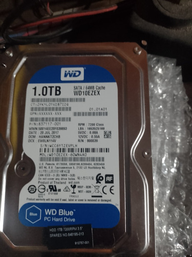 3 Discos Rígido Pc Wd Blue , 1 Tb, 500, Y 320 