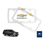 Par Porta Placas Chevrolet Tahoe 1994 A 1999 Original