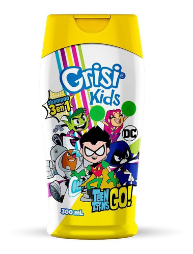 Grisi Kids Shampoo 3 En 1 Teen Titans Go 300ml