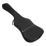 Bass Bag, Guitarra Elétrica Preta E Mochila, Baixo Acolchoad