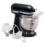 Batidora Kitchenaid Artisan Plus Negra 4.8l Sellada D Fábric