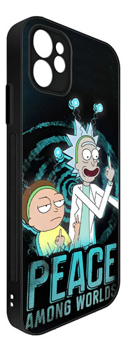 Funda Para iPhone Todos Modelos Bumper Rick Y Morty 9