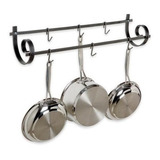 Organizador De Pared De Cocina Para Ollas Y Sartenes