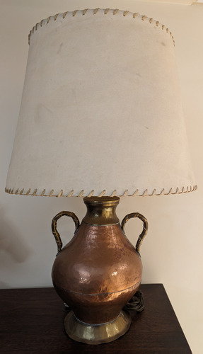 Lámpara Antigua Metálica - 60 Cm