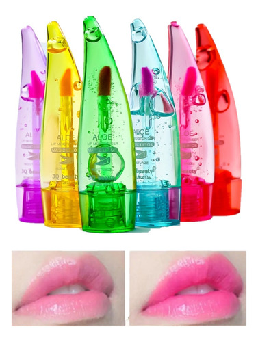 Brillo De Labios Lip Gloss Magic Frutales Pink 21