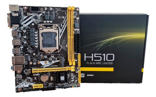 Placa Mãe Lga1200 Chipset Intel H510 Ddr4 10º E 11º Geração