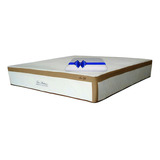 Colchón Individual De Resortes Bio Mattress Resortes Bio Gel Blanco - 150cm X 190cm X 28cm