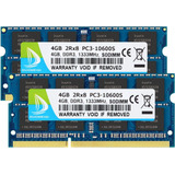 Memorias Ram Sodimm Duomeiqi Ddr3 8gb(2x4gb) 1333mhz 2rx8