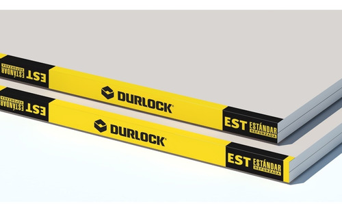 Pack De 10 Placas De Yeso Durlock 12.5 Mm