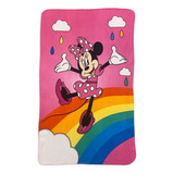 Cobija De Forro Polar De Minnie Mouse, 40 X 60 (rosa)