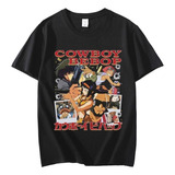 Playeras Cowboy Bebop Hombre Manga Corta Casual Anime Space