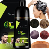 Shampoo Tinte Instantaneo Cubre 500ml Canas Natural Jengibre