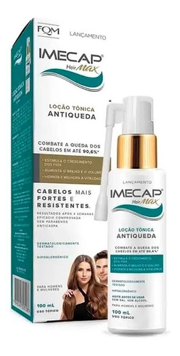 Loção Imecap Hair Max Antiqueda 100ml 