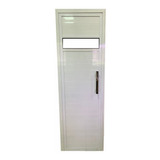 Porta De Sauna C/puxador 1,90 X 0,65 Esquerda  Branca