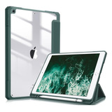Funda Smart Case Flex Para iPad 9, 8, 7 De 10.2'' Clear Back