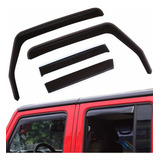 Spurtar Deflectores De Ventana Laterales Para Jeep Wrangler 