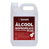 Alcool Isopropilico Puro 100% Limpador Uso Geral Brinde 5lt
