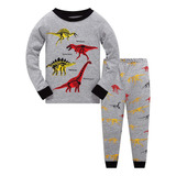 . Pijama De Algodón Con Diseño De Dinosaurio Para Niños,